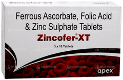 Zincofer Xt Tablet 10